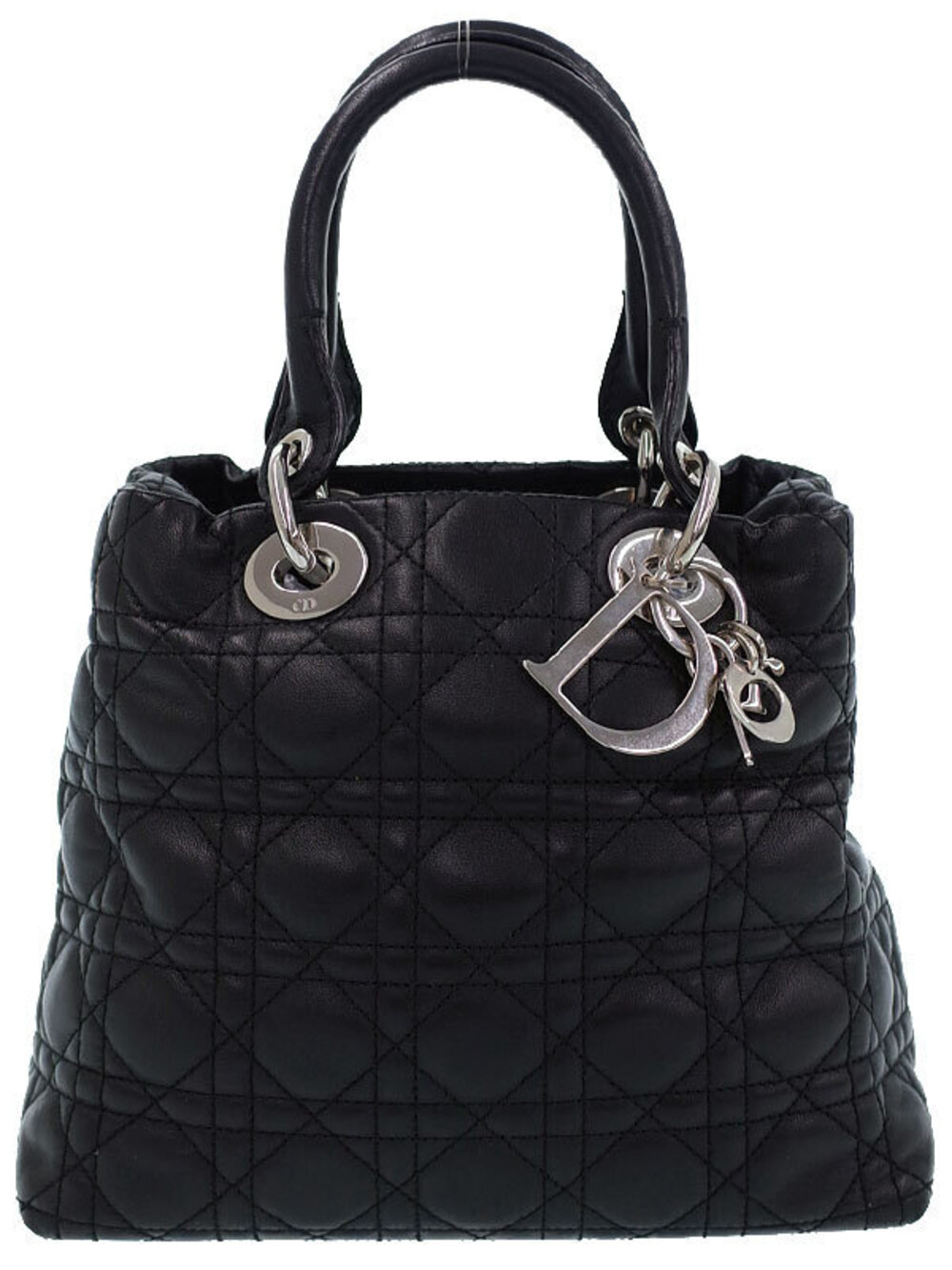 Christian Dior Cannage Quilted Shoulder Bag
